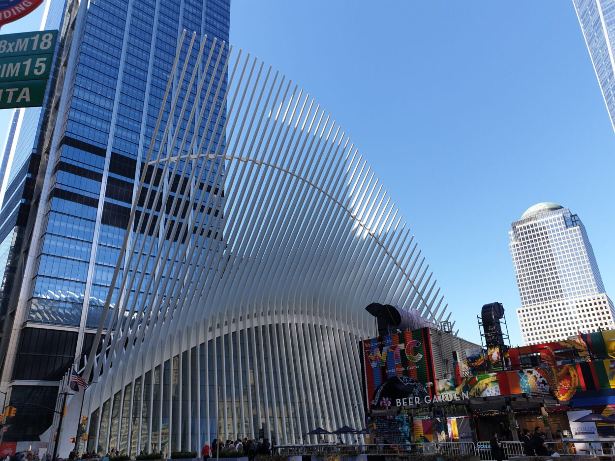 L'OCULUS de l'extérieur - New-York