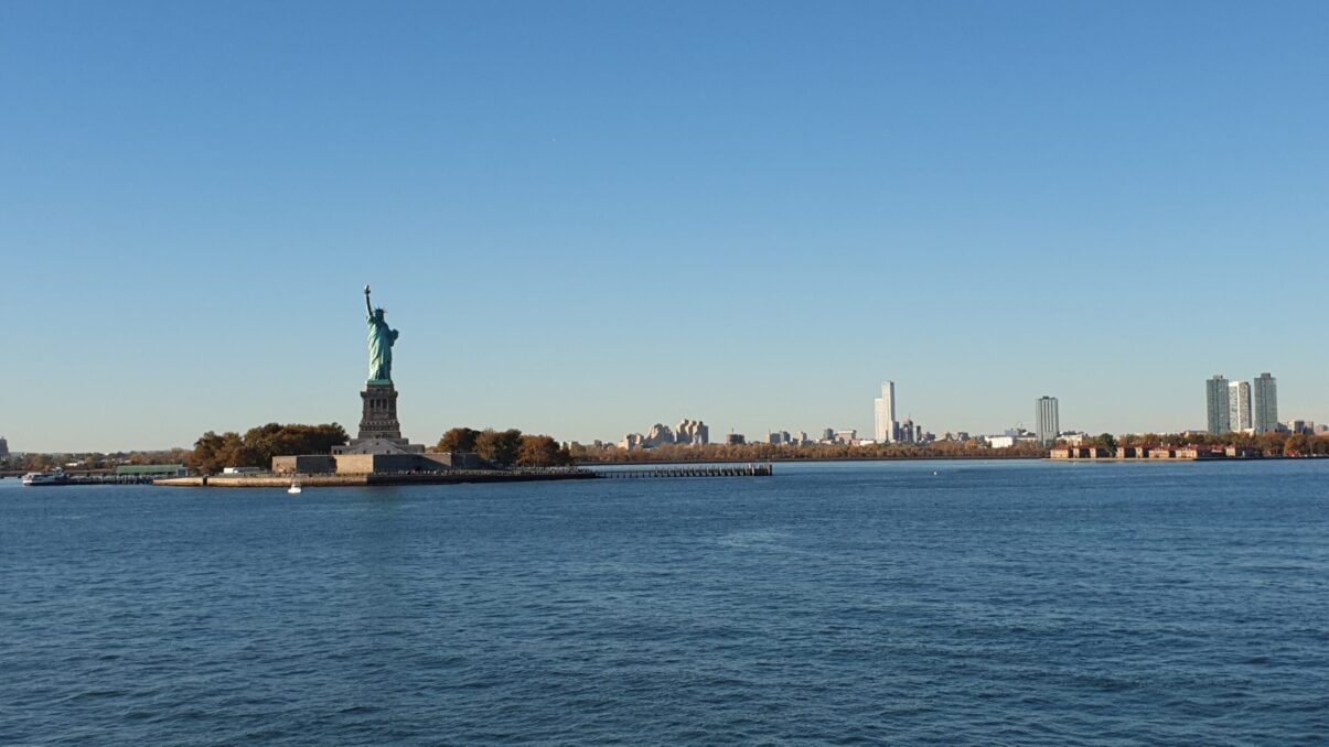 Statue de la liberté de jour à New-York