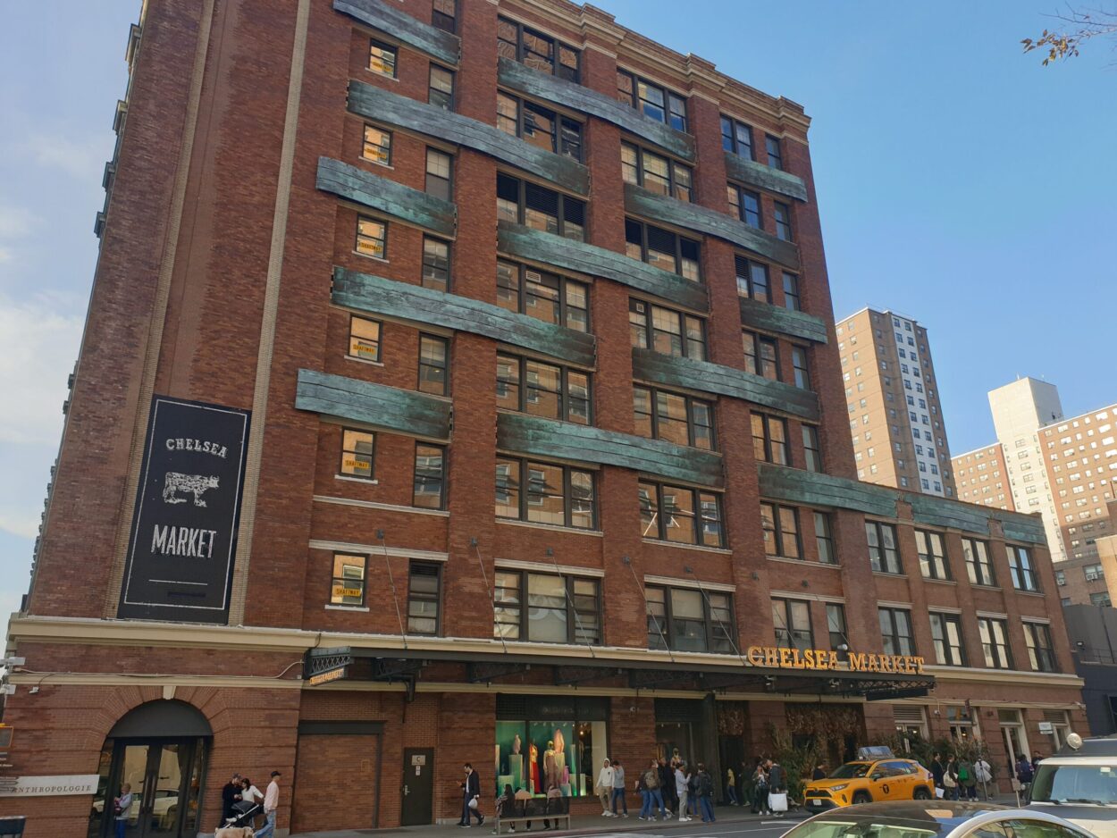 extérieur du Chelsea Market