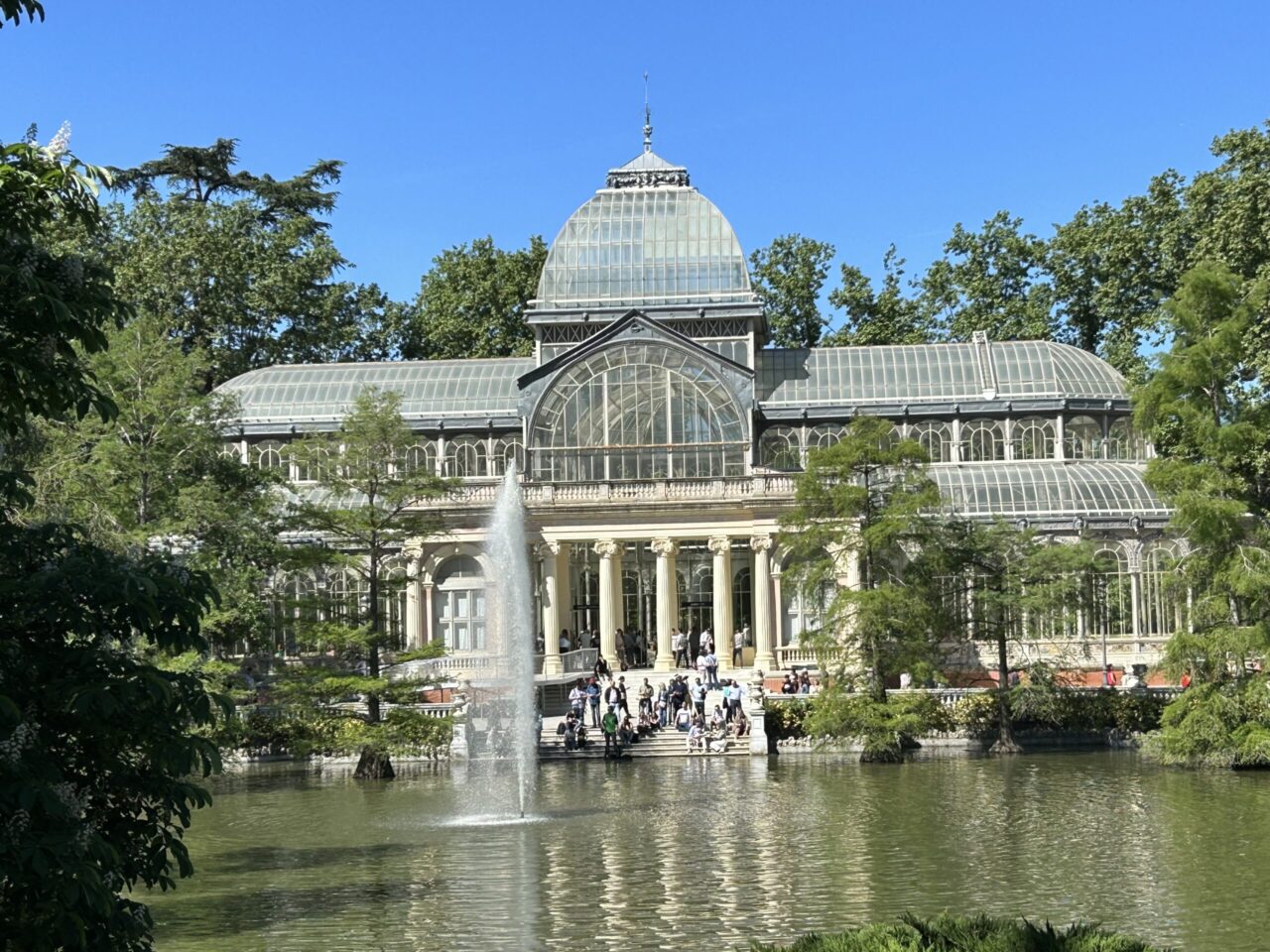 Le Palais de Cristal - Parc Retiro à Madrid